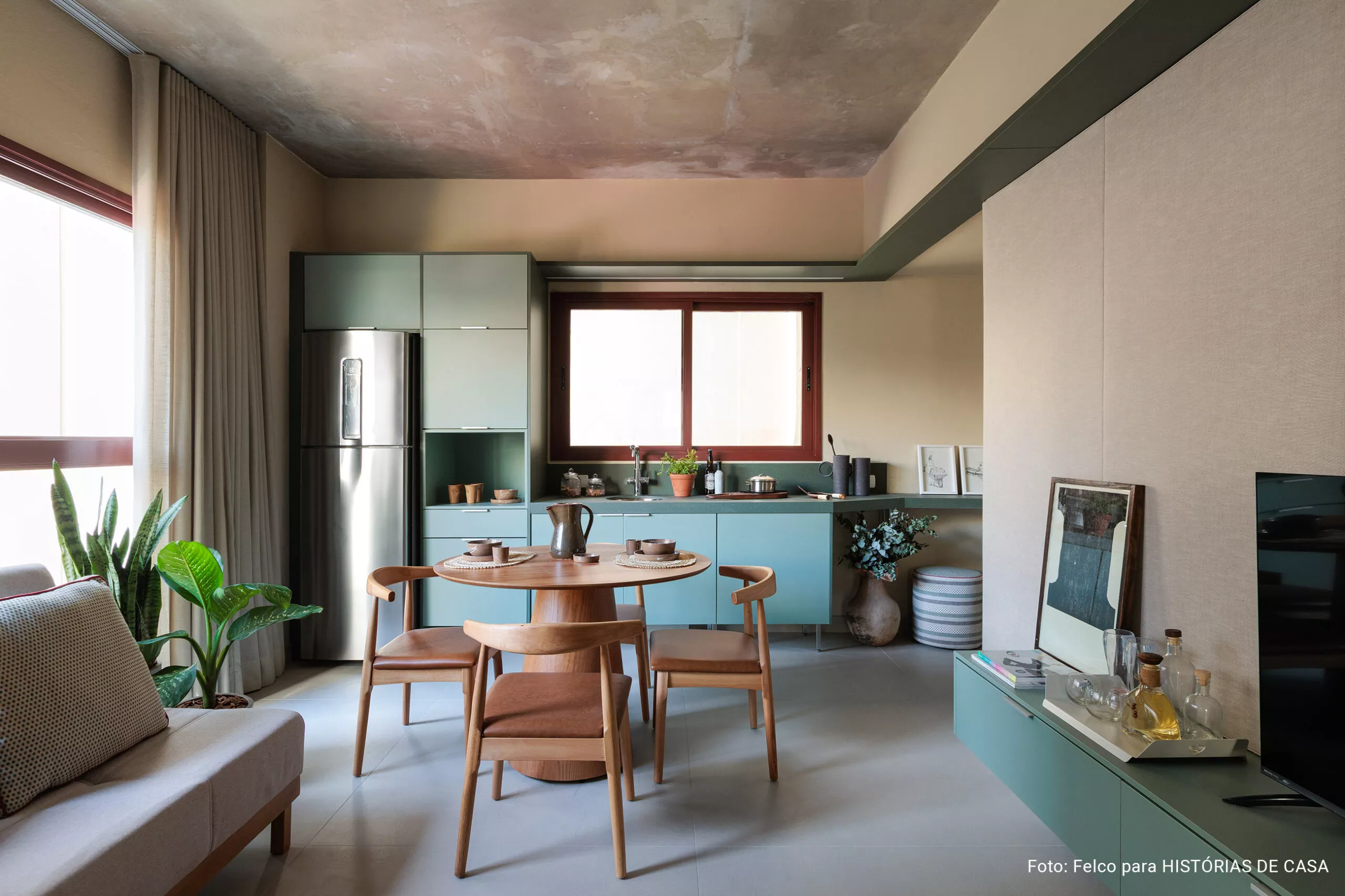 Apartamentos decorados no Edifício Tebas, no centro de São Paulo, empreendimento da Somauma
