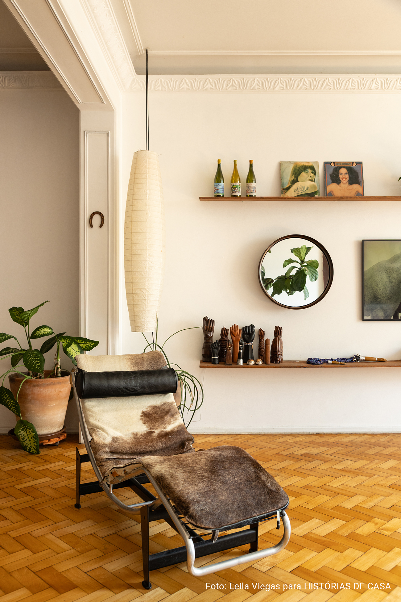 Apartamento da artista Lorena Moreira em Niterói no Histórias de Casa